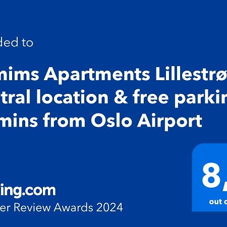 Demims Apartments Lillestrom - Central Location & Parking Lillestrøm Exterior foto