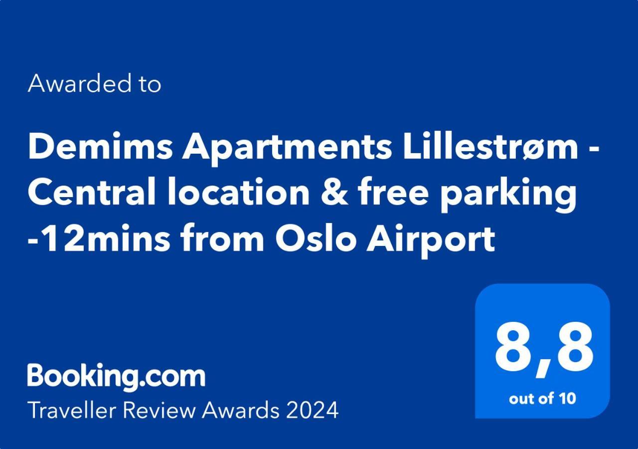 Demims Apartments Lillestrom - Central Location & Parking Lillestrøm Exterior foto